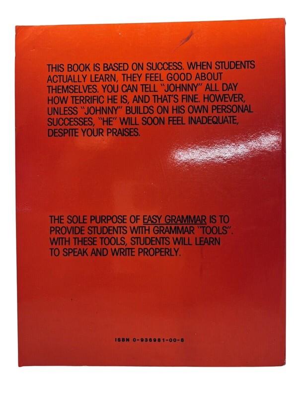Easy Grammar All Grade Levels Teacher & Student Book~1st Edition PB ~ P6 01 gallery