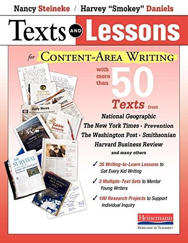 Texts and Lessons for Content-Area Writing: With More Than 50 Texts from Nat…