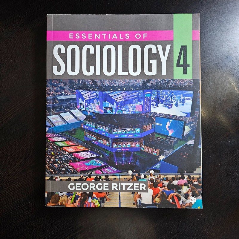 ESSENTIALS OF S0CIOLOGY 4TH EDT. BY GEORGE RITZER New Unopened