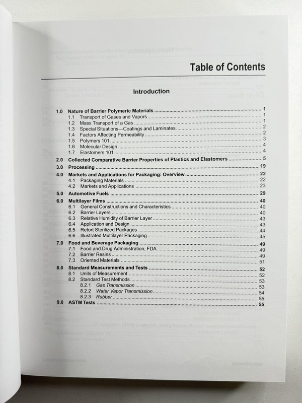 Vintage 2003 Permeability Properties of Plastics & Elastomers 2nd Ed Hardcover gallery