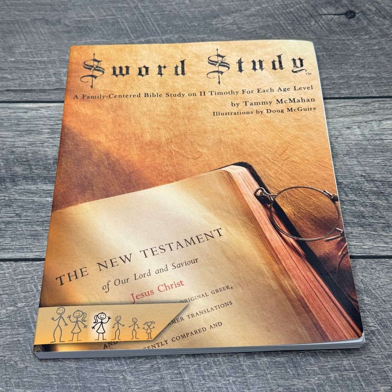Sword Study Notebook Senior Edition Tammy McMahan 2013 Bible Study Workbook