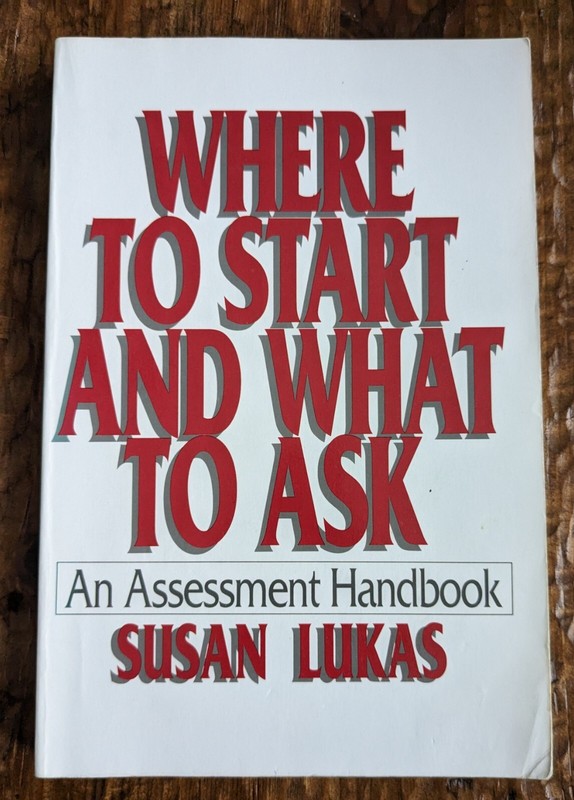 Where to Start and What to Ask : An Assessment Handbook by Susan Lukas (1993,…