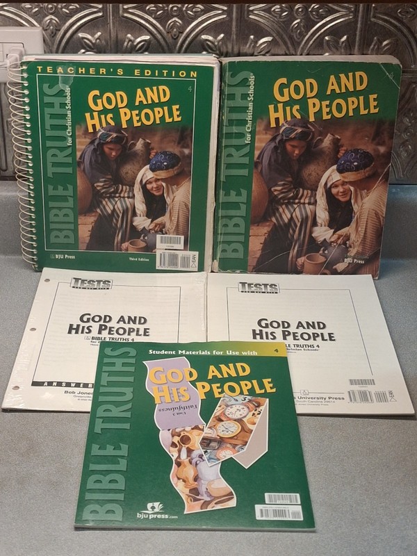 BJU Press God and His People Curriculum Complete Kit
