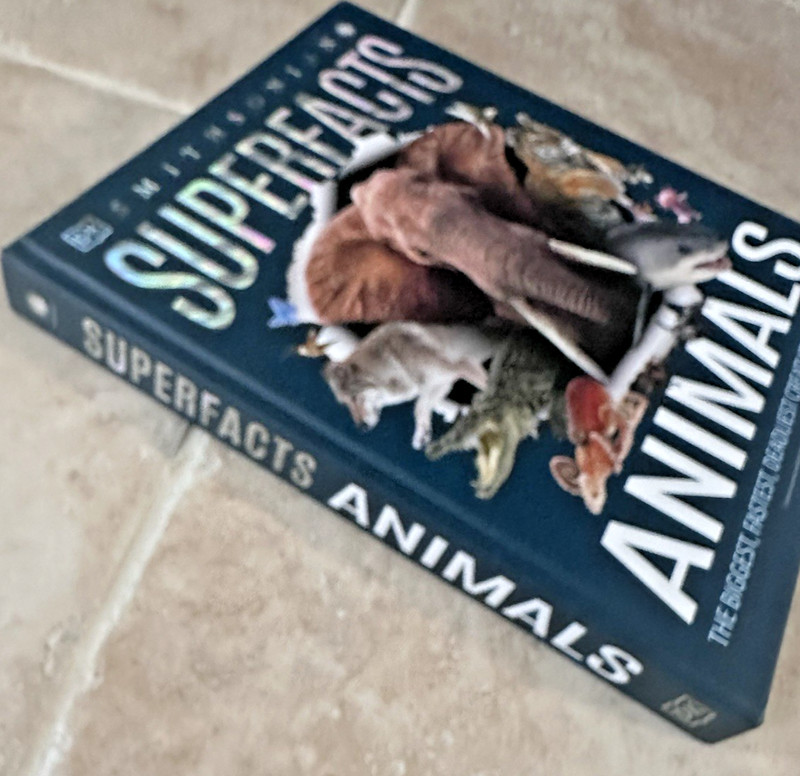 Smithsonian Superfacts Animals HC Book DK Publishing 2024 Lg Reference Decor EC gallery