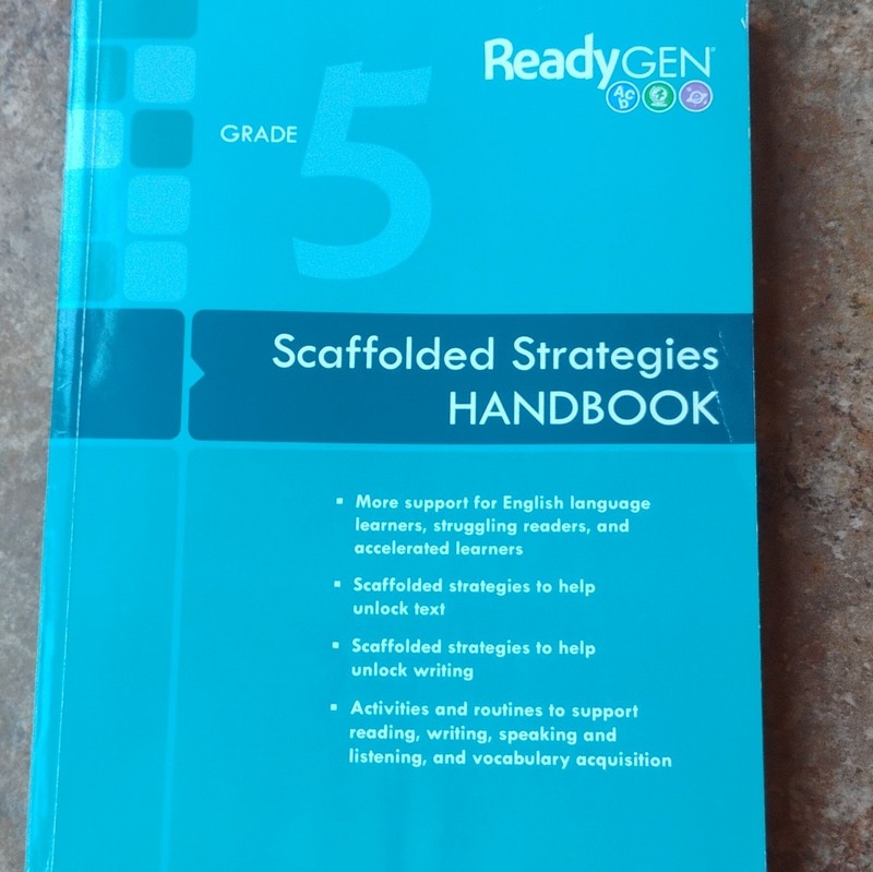 Pearson ReadyGEN Grade 5 Scaffolded Strategies Handbook