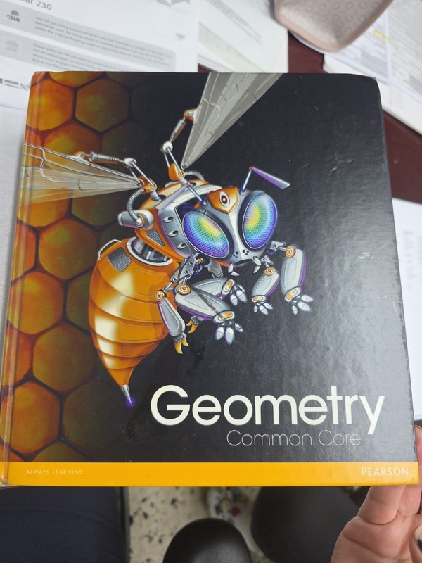 Geometry: Common Core Pearson Education, Inc. hardcover Very Good