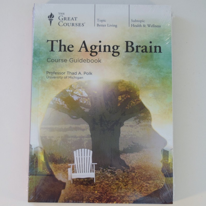 The Aging Brain – Great Courses by Prof. Thad A. Polk 12 Lectures on 2 DVDs NEW
