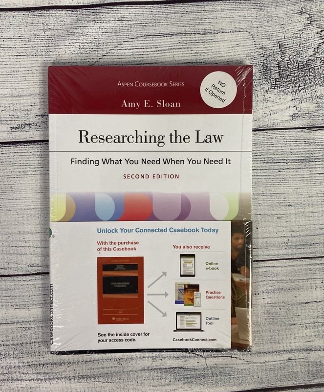 Aspen Coursebook Ser.: Researching the Law : Finding What You Need When You Need