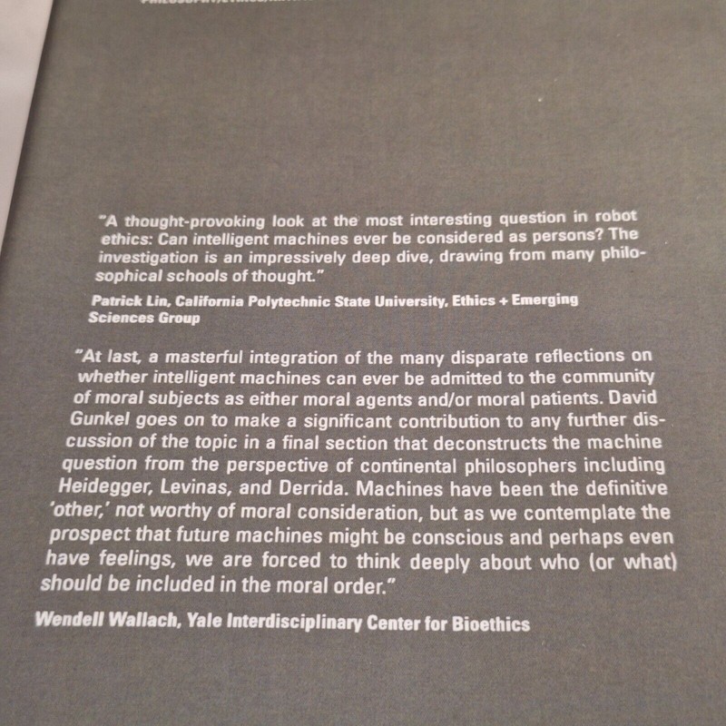 Machine Question : Critical Perspectives on AI, Robots, and Ethics by David... gallery