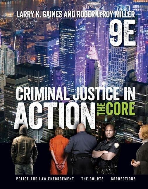 Criminal Justice in Action Paperback M808 P535