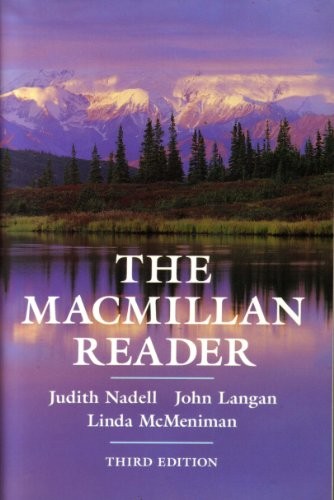 The Macmillan Reader by Nadell, Judith; Langan, John; McMeniman, Linda
