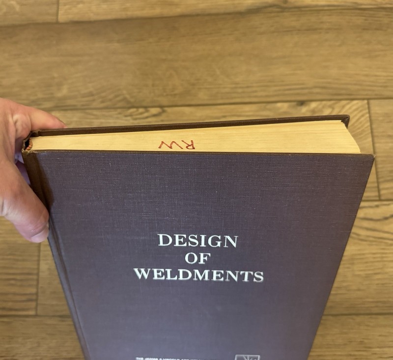 Design of Weldments 1976 by Omer W. Blodgett - The James F. Lincoln Arc Welding gallery