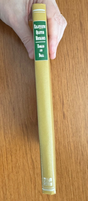 Relativistic Quantum Mechanics (1st Ed) by James D. Bjorken; Sidney D. Drell