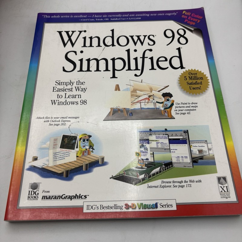 Simplified Ser.: Windows® 98 Simplified® by MaranGraphics Development Group…