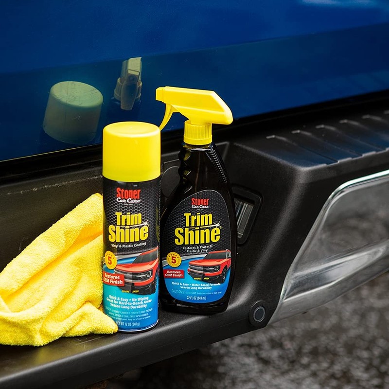 Stoner Car Care Trim Shine Protectant Pack Of 6 22 Fl Oz Revitalizes Trim gallery