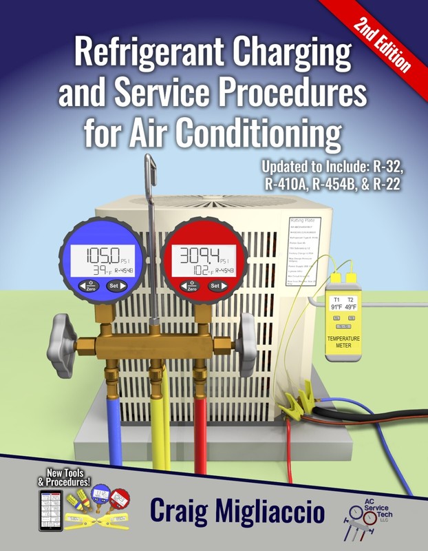 Refrigerant Charging & Service Procedures for Air Conditioning - 2nd Edition