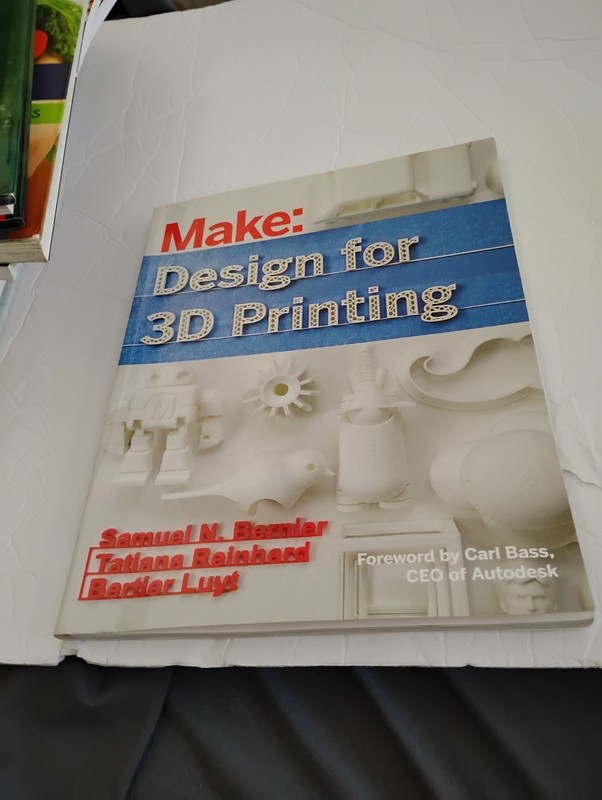 Design for 3D Printing Soft Covered Book by: Samuel Bernier, Reinhard, & Luyt 1.