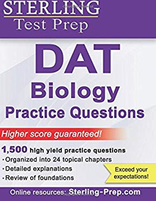 Sterling DAT Biology Practice Questions : High Yield DAT Biology