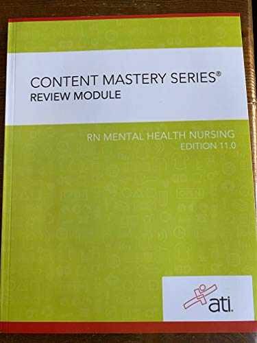 RN Mental Health Nursing – Paperback, by ATI Nursing Education – Very Good y