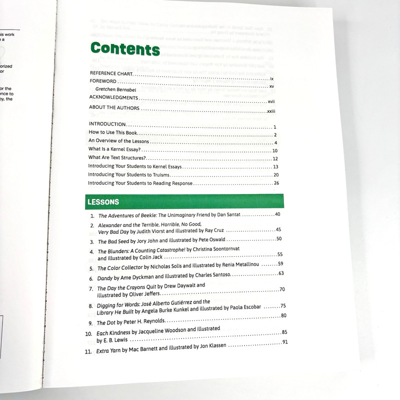 Text Structures from Picture Books Grades 2-8 Analysis Reading Response Writing gallery