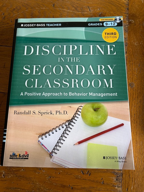 Mixed Lot of 4 Teacher/Student/Classroom Books Mindfulness Discipline