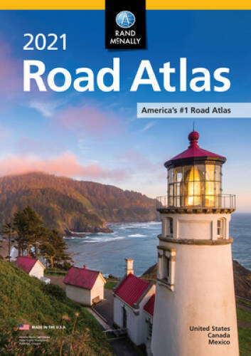 Rand McNally 2021 Road Atlas (Rand Mcnally Road Atlas: United States, Can – GOOD