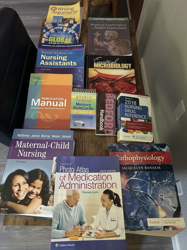 Nursing Textbook Bundle – Pathophysiology, Maternal Child, Pharmacology & More