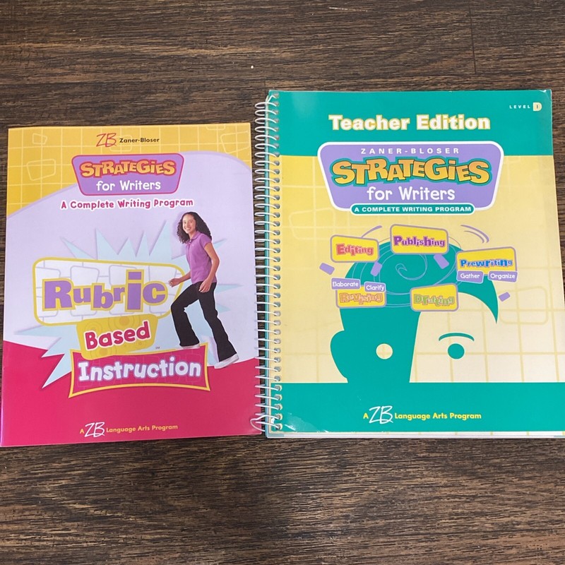 Zaner-Bloser -Strategies for Writers Level D, Rubic Based Instructions 4th Grade gallery