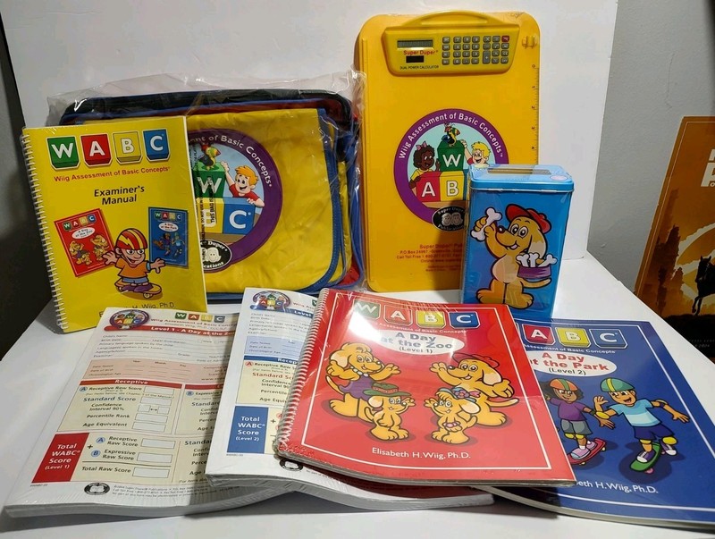 NEW WABC- Wiig Assessment of Basic Concepts