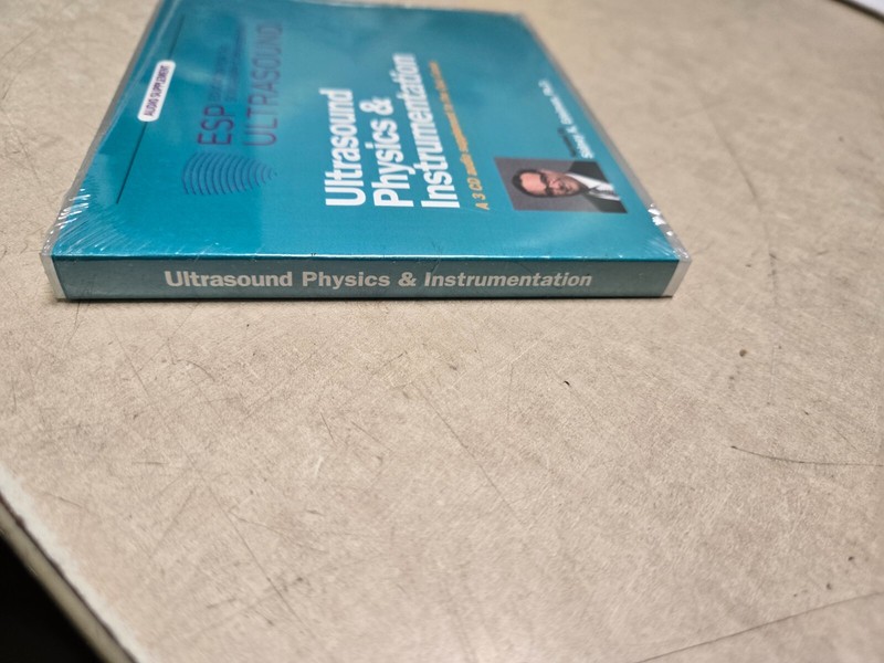 Ultrasound Physics Instrumentation CDs Only Sidney Edelman ESP Sealed gallery