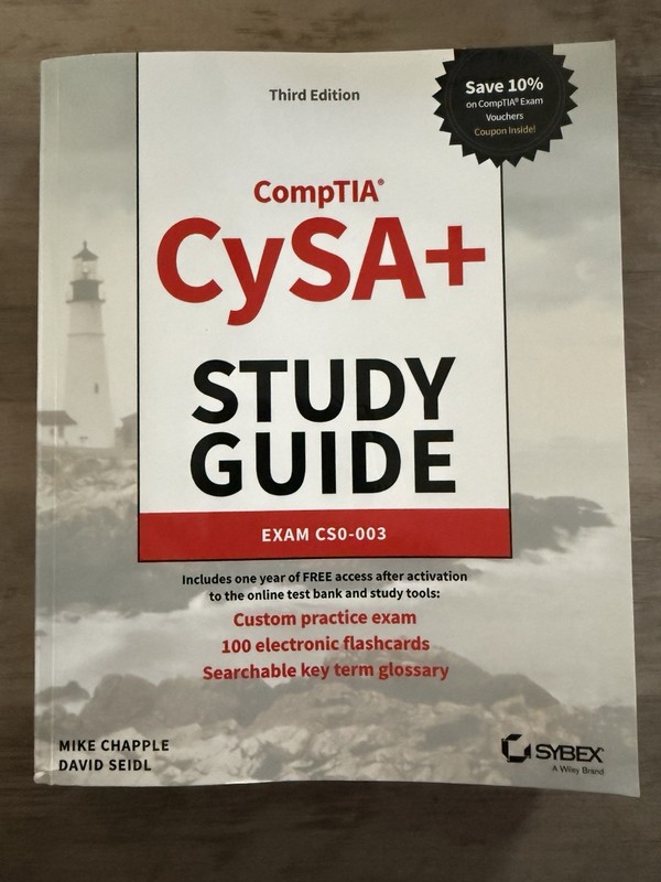 CompTIA CySA+ Study Guide : Exam CS0-003 by Mike Chapple and David Seidl
