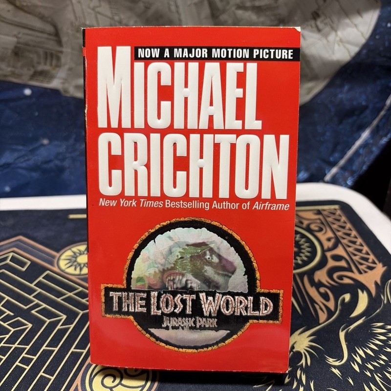 The Lost World Jurassic Park by Michael Crichton 1996 Ballentine Paperback