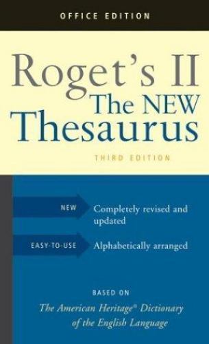 Roget’s II: New Thesaurus by Jackson, Brenda; McDonald, Ronald L.