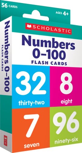 Flash Cards: Numbers 0 – 100 by Scholastic Teacher Resources: Used