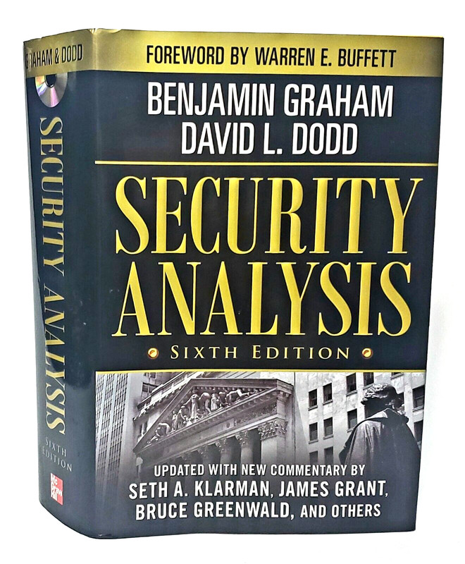Security Analysis Graham/Dodd/Buffett 2008 6th Edition w/CD HC$DJ New Fine Cond