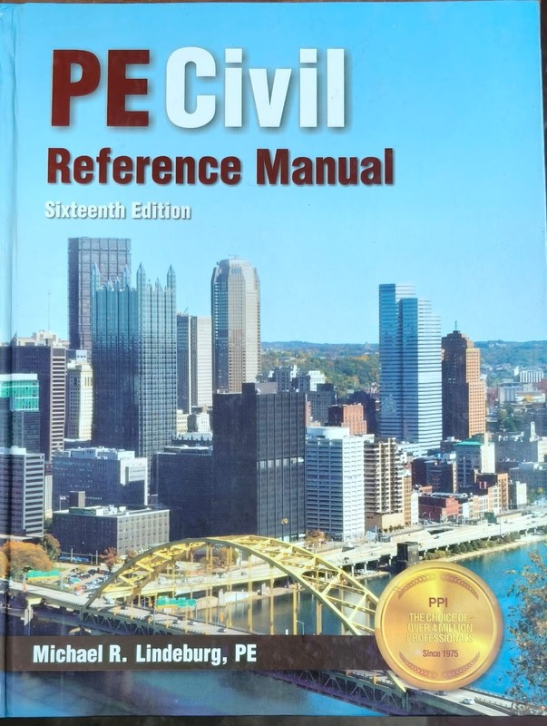 PPI PE Civil Reference Manual, 16th Edition, A Comprehensiv...(Hardcover)