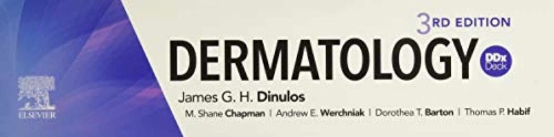 Dermatology DDX Deck – Paperback, by Dinulos MD James G. H.; Chapman – Very Good