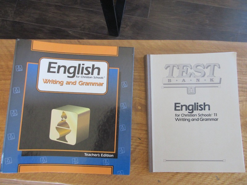 Bob Jones English Writing & Grammar Grade 11