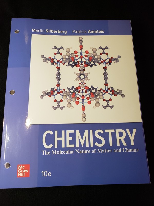 Chemistry: The Molecular Nature Of Matter And Change Silberberg, Loose Leaf Copy