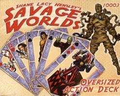 SAVAGE WORLDS: ACTION DECK (GWG10003) By Pinnacle Entertainment Group **Mint**
