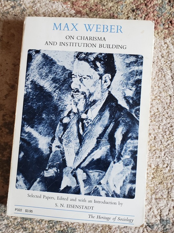 Max Webber On Charisma and Institution Building by S.N. Eisenstadt, 1968