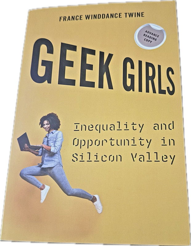 Geek Girls by France Winddance Twine, Rare Advance Reading Copy Paperback