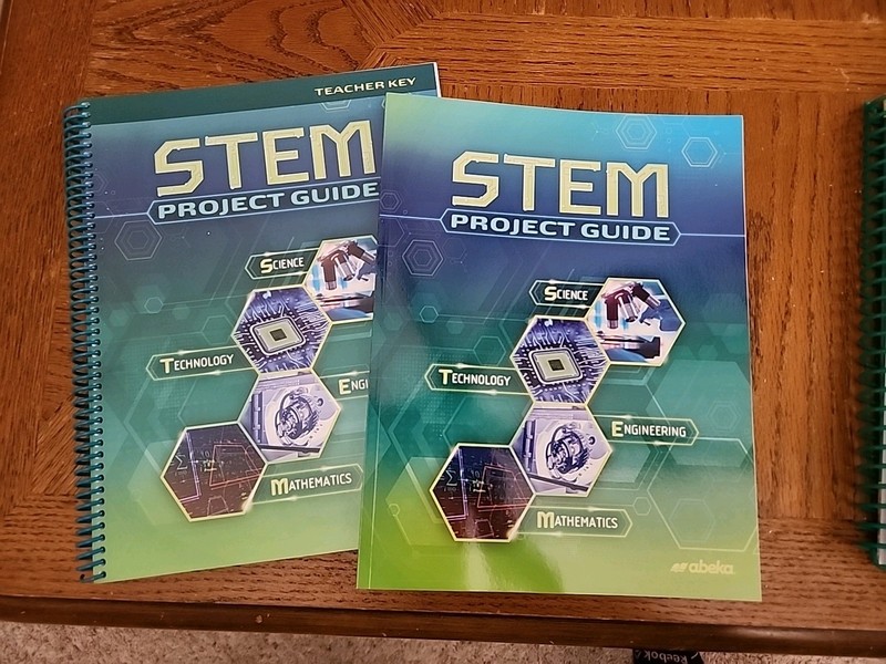 Abeka STEM Project Guide Student And Teacher. Current Edition. New! 10th Grade