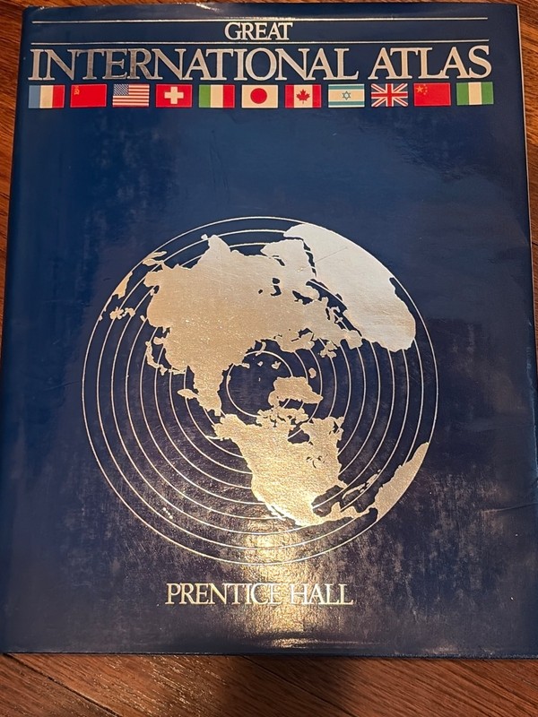 The Prentice-Hall Great International Atlas by George Philip Raintree