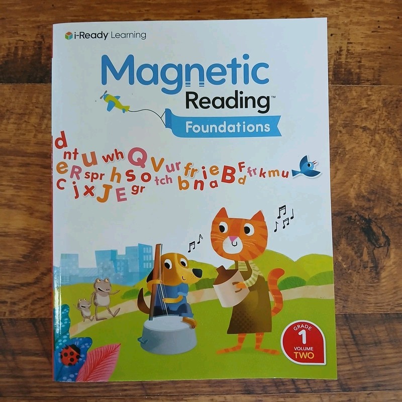 i-Ready Learning Magnetic Reading Foundations Grade 1 Volume 2 Student Workbook