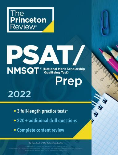 Princeton Review PSAT/NMSQT Prep, 2022: 3 Practic- 0525572090, Review, paperback