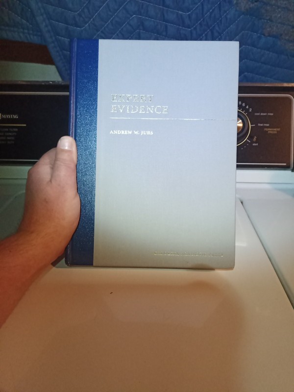 Expert Evidence by Andrew Jurs (2019, Hardcover)