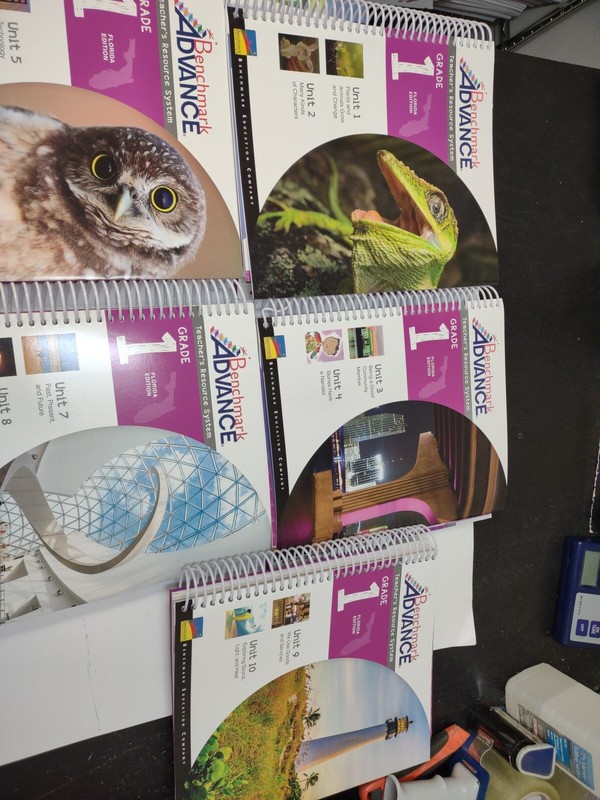 Benchmark Advance Grade 1 Units 1-10 Teacher Resource System Florida Edition
