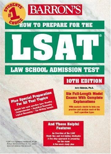 How to Prepare for the LSAT by Bobrow, Jerry