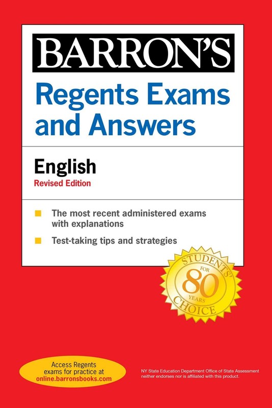 Regents Exams and Answers: English Revised Edition (Barron’s New York Regent…